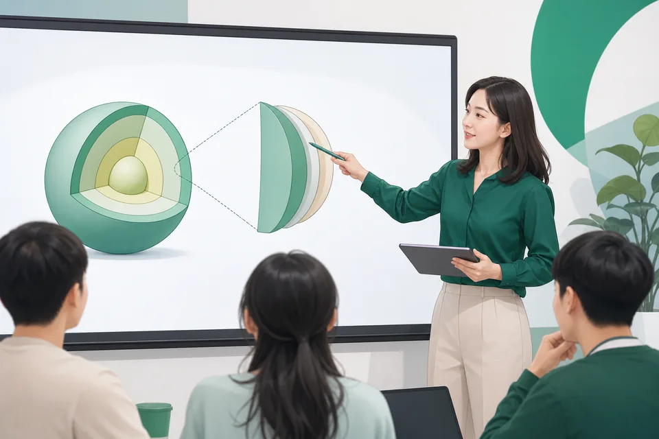 숙천동 중3 과학과외 화상 1:1 수업 진행 모습