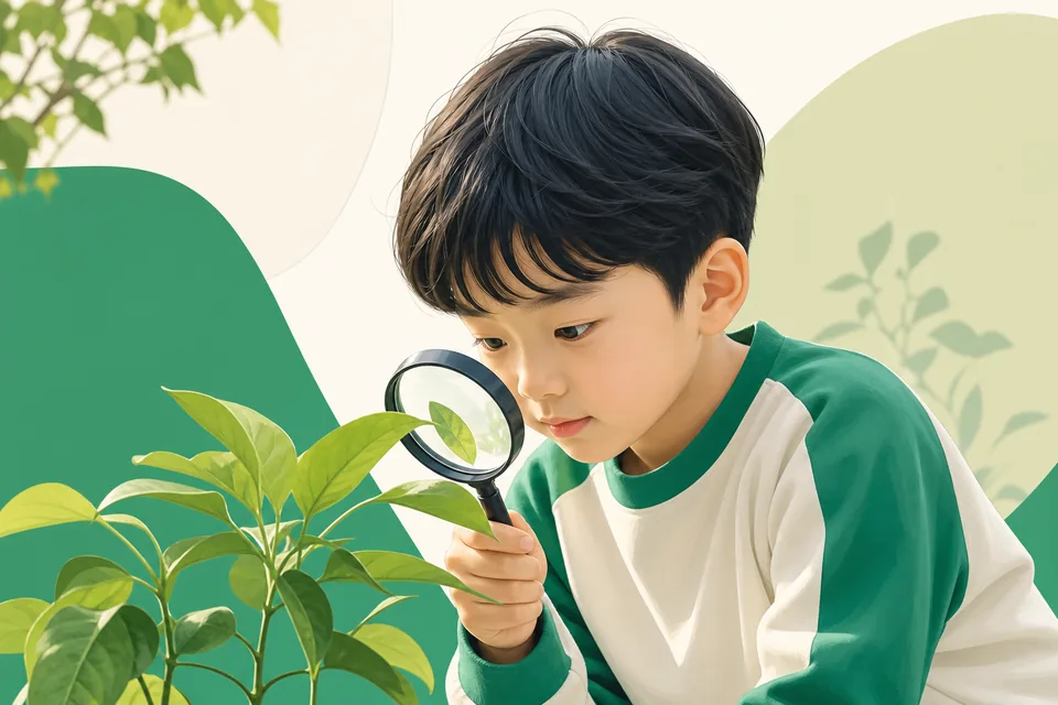과림동 초4 과학 학습 장면 — 과학 개념 정리와 문제 훈련