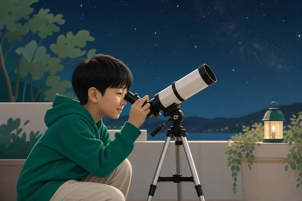 일신동 초4 과학 학습 장면 — 과학 개념 정리와 문제 훈련