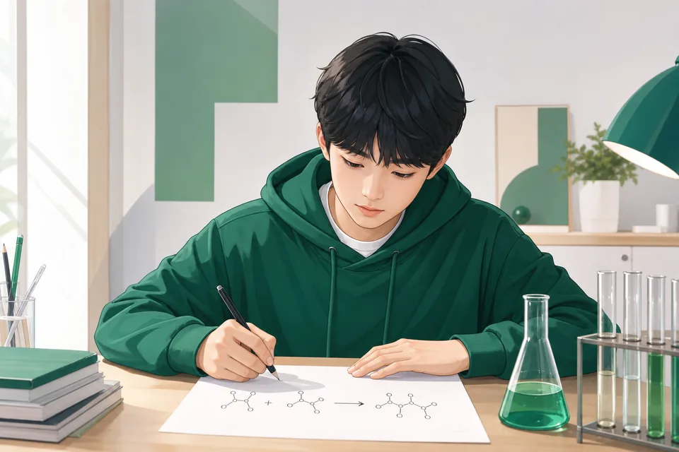 태장동 고1 과학 학습 장면 — 과학 개념 정리와 문제 훈련 태장동 고1 과학 학습 장면 — 과학 개념 정리와 문제 훈련