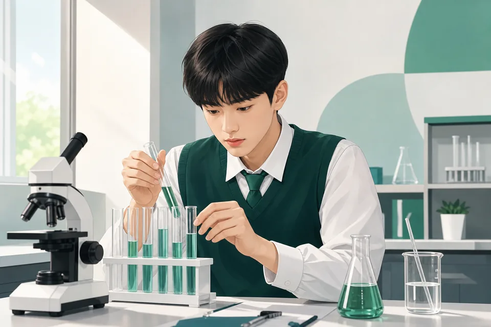 대덕구 읍내동 초2 과학 학습 장면 — 과학 개념 정리와 문제 훈련